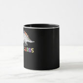 Eggasaurus Stegosaurus Egg Dinosaur Happy Oaster Tasse (Zentrum)