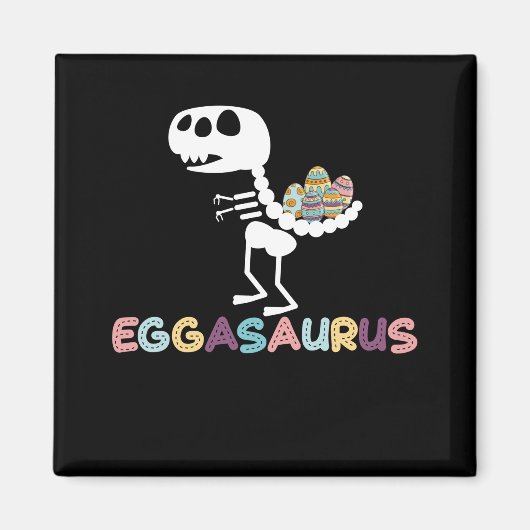 Eggasaurus Stegosaurus Ostereier Dinosaurier Magnet (Vorne)