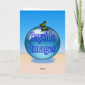 Eggbert The Duck Happy Birthday Card Karte (Rückseite)