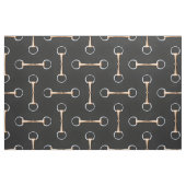 Eggbutt Snaffle Bit Reittier (groß) Stoff (Fat Quarter (45,7 x 55,9 cm))
