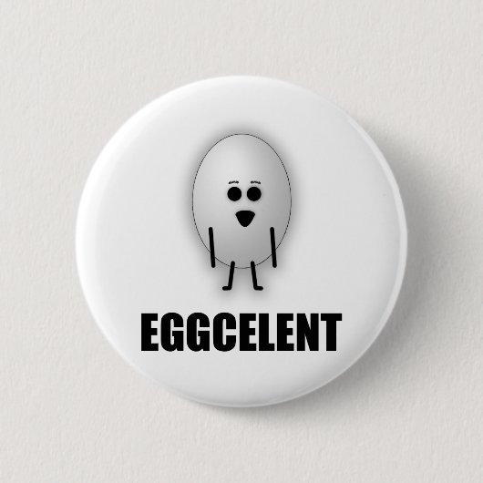 EGGCELENT BUTTON (Vorderseite)