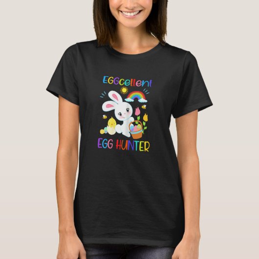 Eggcellent Egg Hunter Ostersonntag Christlich G T-Shirt (Vorderseite)