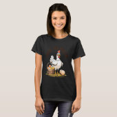 EggCellent Hinterhofhühner Lokaler Eierhändler Gef T-Shirt (Vorne ganz)
