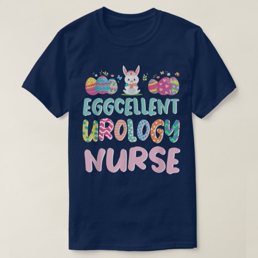 Eggcellent Urology Nurse Osterdialyse Nurse T-Shirt (Design vorne)