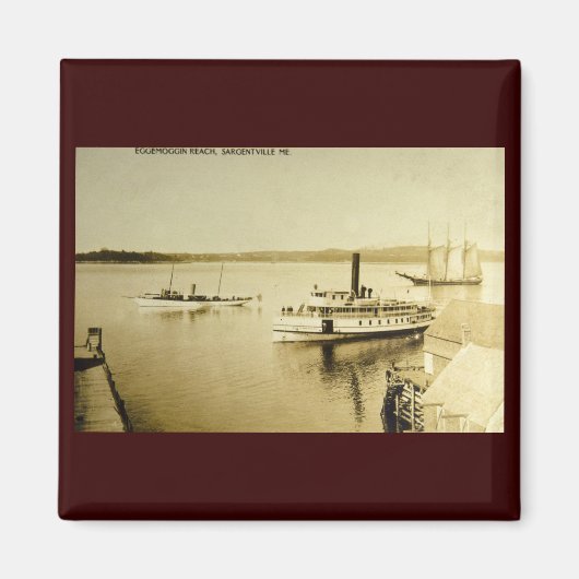 Eggemoggin Reach, Sargentville, Maine Magnet (Vorne)