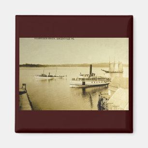 Eggemoggin Reichweite, Sargentville, Maine Magnet