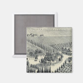 Eggers Vineyard, Fresno Magnet (Vorderseite/Rückseite)