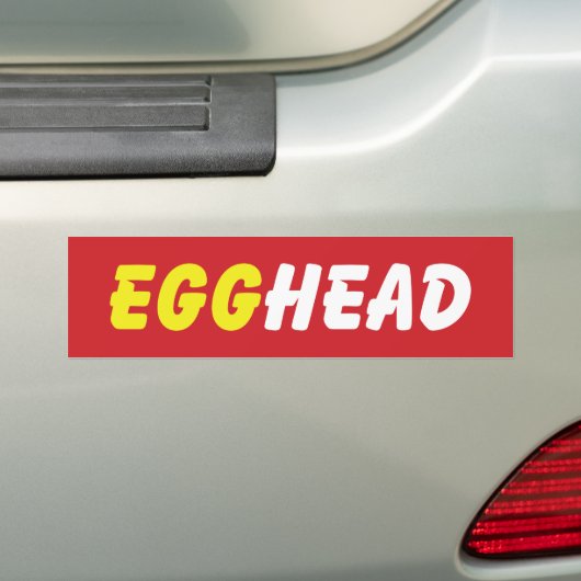 EGGHEAD AUTOAUFKLEBER (Auf Auto)