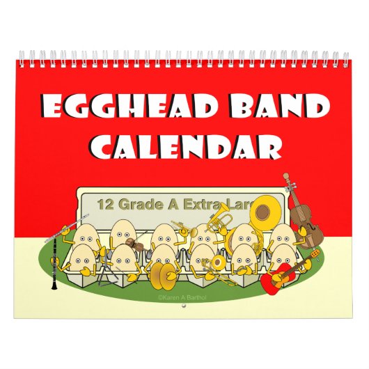 Egghead Band Kalender (Titelbild)