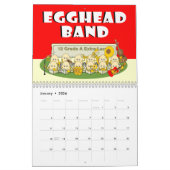 Egghead Band Kalender (Jan 2026)
