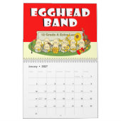 Egghead Band Kalender (Jan 2027)