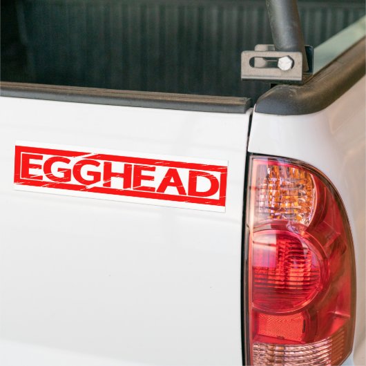 Egghead Briefmarke Autoaufkleber (Auf Lkw)