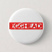 Egghead Briefmarke Button (Vorderseite)