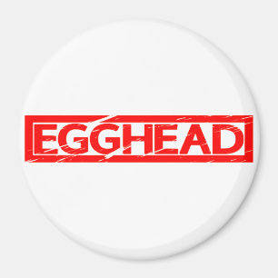 Egghead Briefmarke Magnet