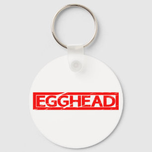Egghead Briefmarke Schlüsselanhänger