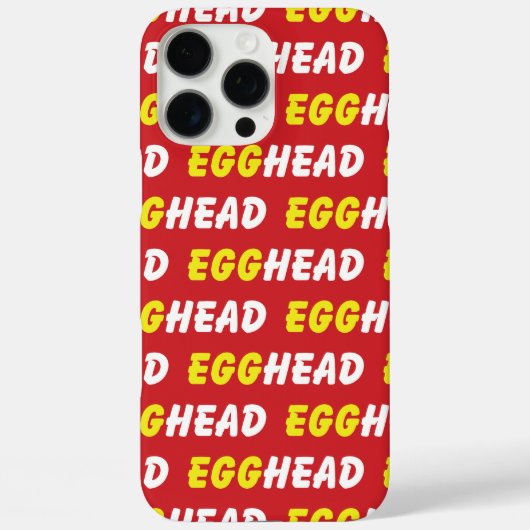EGGHEAD Case-Mate iPhone HÜLLE (Rückseite)