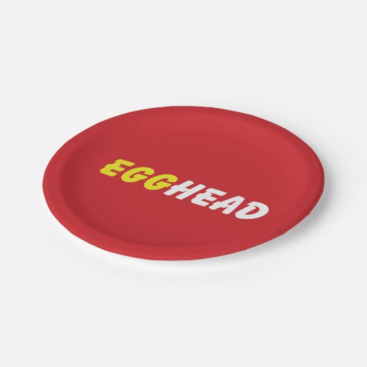 EGGHEAD PAPPTELLER (Schrägansicht)