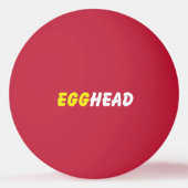 EGGHEAD TISCHTENNISBALL (Vorderseite)