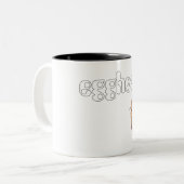 Egghead Zweifarbige Tasse (Vorderseite Links)
