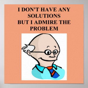 Eggheadprofessorproblem Poster