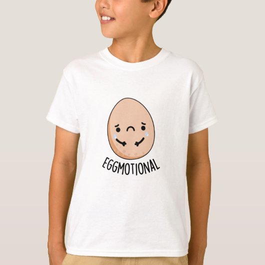 Eggmotional Funny Emotional Ei Pub T-Shirt (Vorderseite)