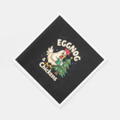 Eggnog & Chickens Serviette (Ecke)