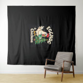 Eggnog & Chickens Wandteppich (Beispiel (Horizontal))