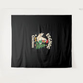 Eggnog & Chickens Wandteppich (Vorderseite (Horizontal))