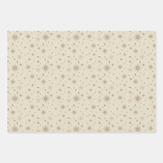 Eggnog Collection - Gold Geschenkpapier Set (Vorderseite)