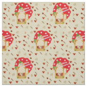 Eggnog Fabrics (Cream and Red) Weihnachtsstoffe Stoff (Muster)