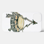 Eggnog in einer Weihnachtsbaum-Punch Bowl Case-Mate iPhone Hülle (Rückseite (Horizontal))