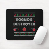 Eggnog Lover Funny Ugly Christmas Style Xmas Gift  Mousepad (Mit Mouse)