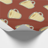 Eggnog Pattern Geschenkpapier (Ecke)