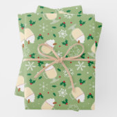 Eggnog Pattern Geschenkpapier Set (Beispiel)