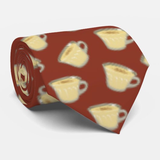 Eggnog Pattern Krawatte (Gerollt)
