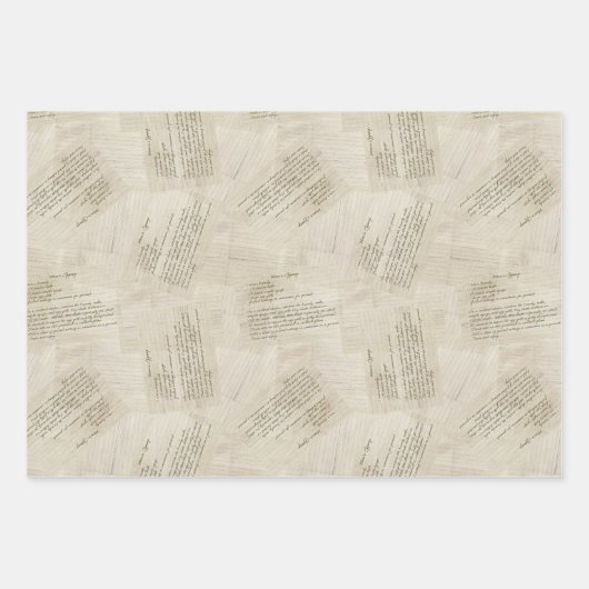 Eggnog Recipe Collection - Avocado Geschenkpapier Set (Vorderseite 3)