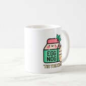 Eggnog-Saison Kaffeetasse (VorderseiteRechts)