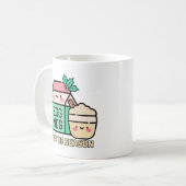 Eggnog-Saison Kaffeetasse (Vorderseite Links)