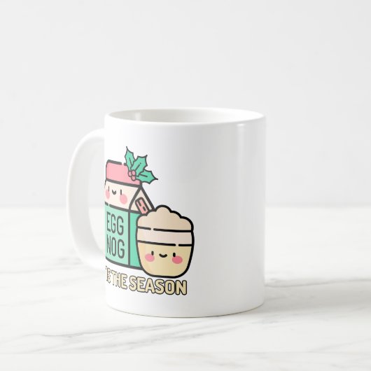 Eggnog-Saison Kaffeetasse (Vorderseite Links)