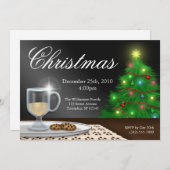 Eggnog und Cookies Weihnachtseinladungen Einladung (Vorne/Hinten)