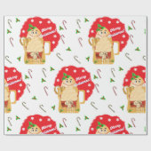 Eggnog Wrap Christmas 2023 Geschenkpapier (Flach)