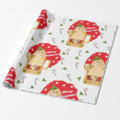Eggnog Wrap Christmas 2023 Geschenkpapier (Ungerollt)