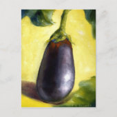 Eggpflanze Kunst aus Ölgemälden Postkarte (Vorderseite)
