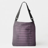 Eggplant Abstrakter Crossbody Totbeutel Tragetaschen Mit Langen Trägern (Vorderseite)