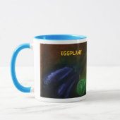 Eggplant and Lemon cup,  clássica, 325 ml Tasse (Links)