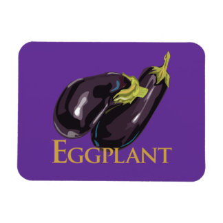 Eggplant Aubgergine Magnet