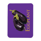 Eggplant Aubgergine Magnet (Vertikal)