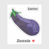 Eggplant Aufkleber (Blatt)