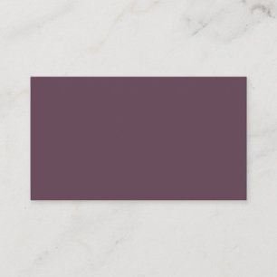 Eggplant Business Card Visitenkarte