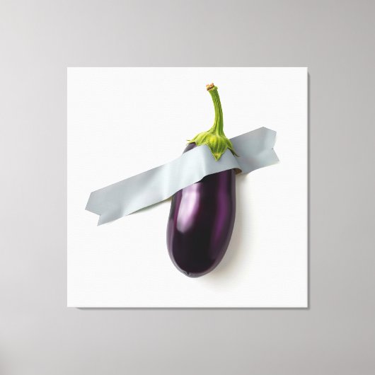 Eggplant Canvas Print Leinwanddruck (Vorderseite)